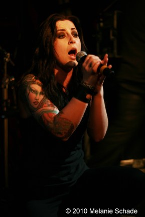 Carly Smithson - WE ARE THE FALLEN Live @ The El Mocambo Toronto May 18th 2010