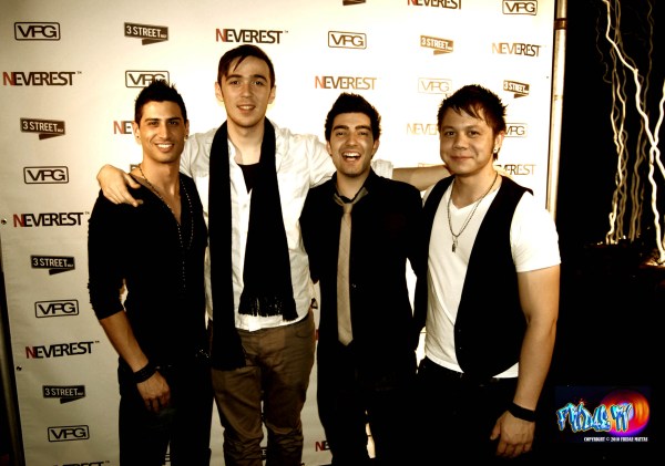 L-R: PAUL LODUCA - BASS, BRENDAN COLAMECO - DRUMS, SPYROS CHALKIOTIS - VOCALS AND MIKE CLOSE - AXE/KEYS. 'ABOUT US' VIDEO RELEASE PART