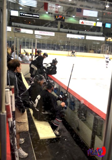 BRAMPTON BEAST: BLACK TEAM BENCH