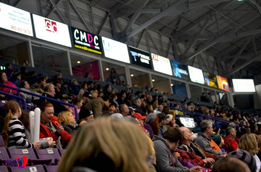 BRAMPTON BEAST FANS - POWERADE CENTRE MARCH 30TH 2014