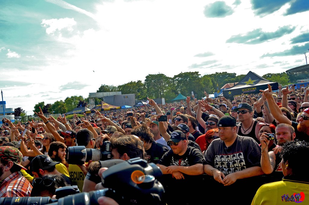 BODY COUNT CROWD - ROCKSTAR ENERGY MAYHEM FESTIVAL 2014